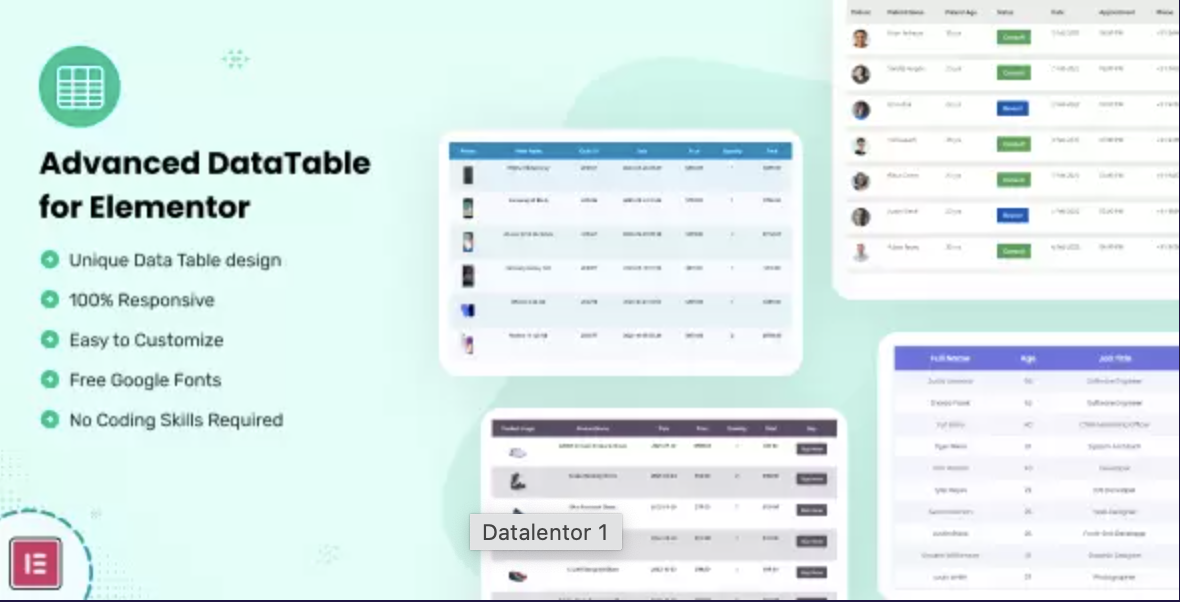 Datalentor - Advanced DataTable for Elementor | Nullsto Forums: Best ...
