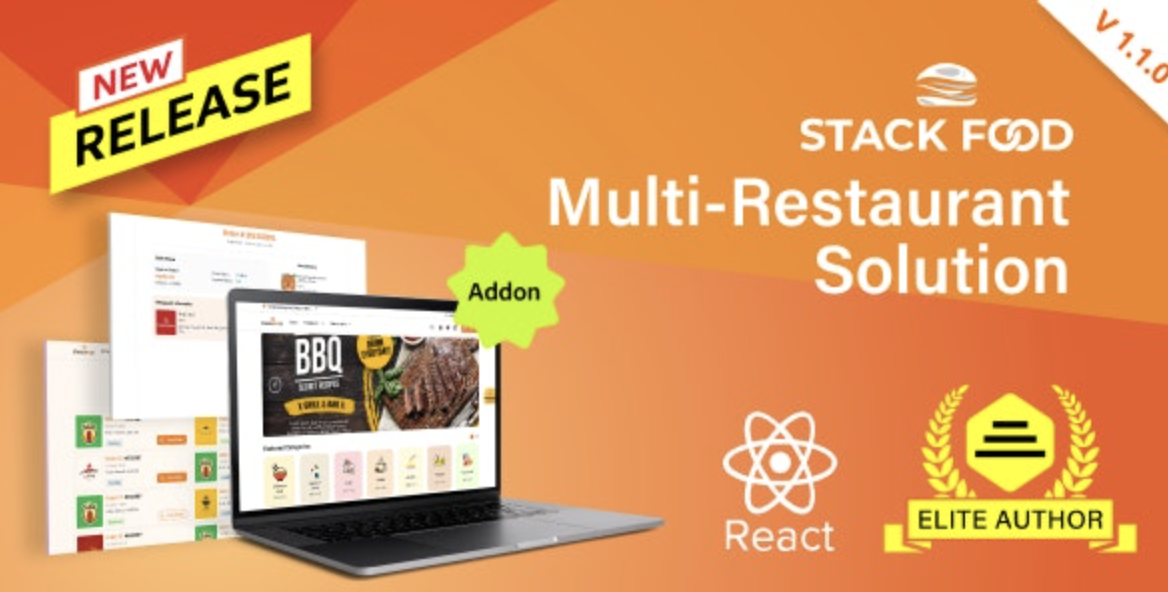 StackFood - React User Website | Nullsto Forums: Best Webmaster Forum