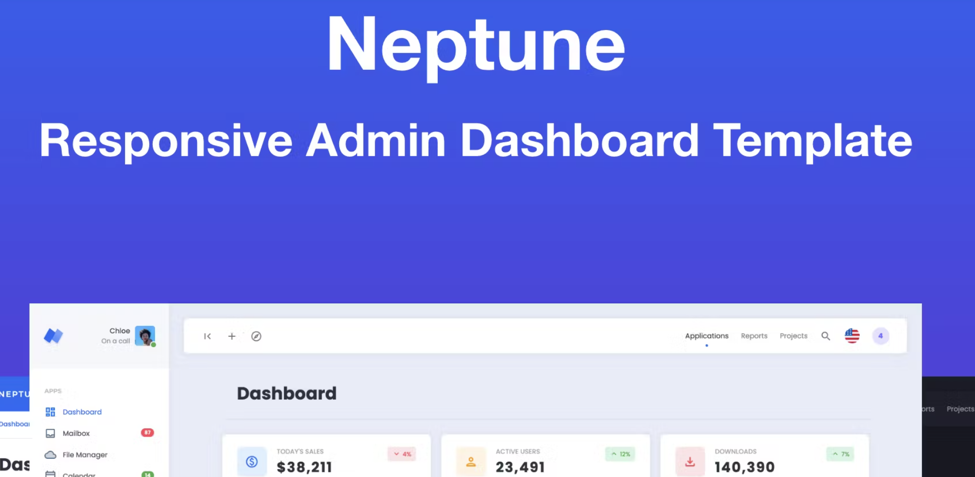 Neptune - Bootstrap 5 Admin Dashboard Template | Nullsto Forums: Best ...
