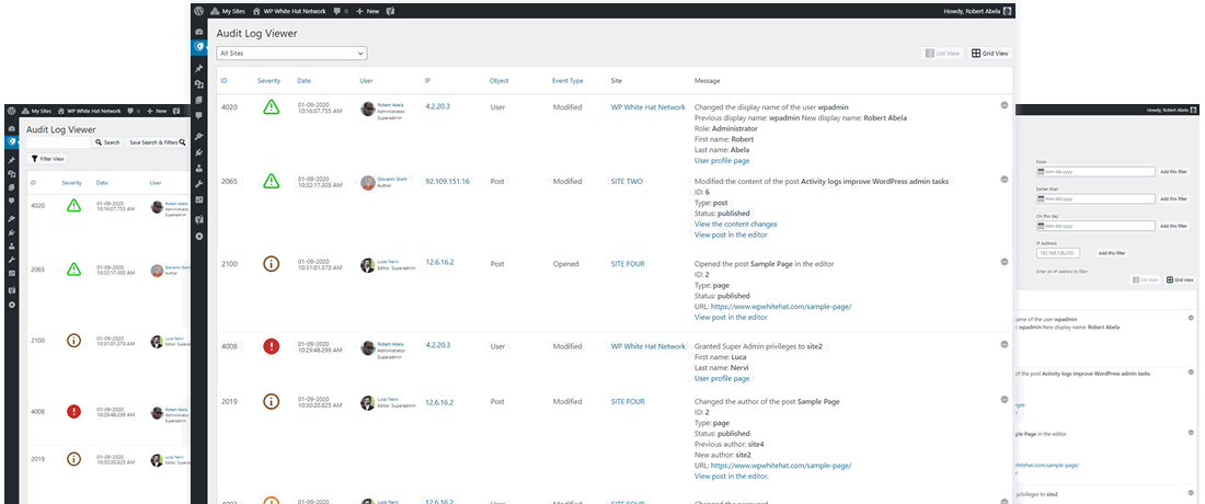 WP Activity Log Pro - The #1 WordPress Activity Log Plugin | Nullsto ...