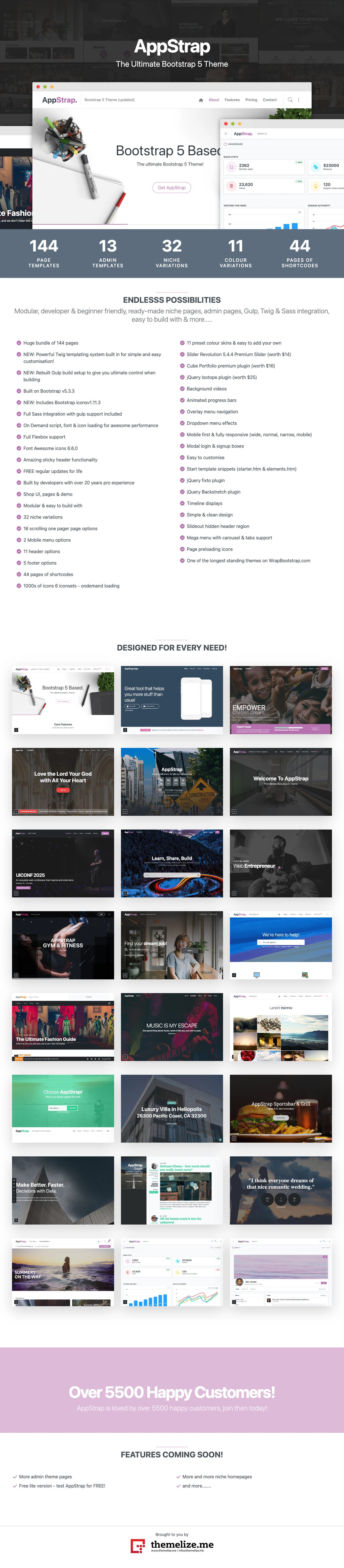 AppStrap - Multipurpose Bootstrap 5 Theme + Admin UI | Nullsto Forums ...