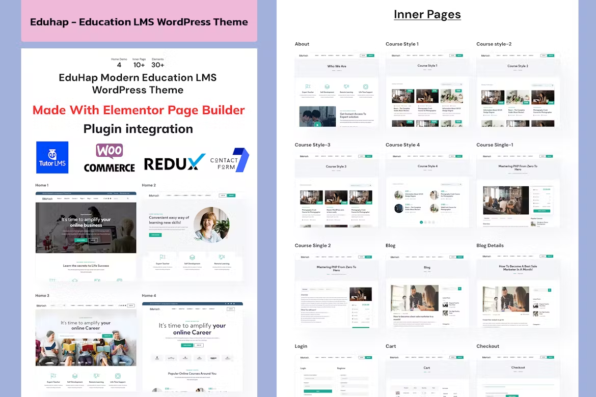 Eduhap - Education LMS WordPress Theme | Nullsto Forums: Best Webmaster ...