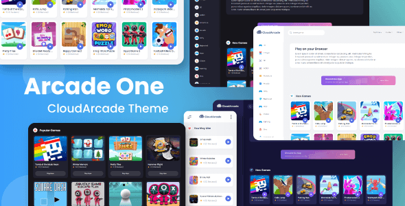 Arcade One Theme for CloudArcade | Nullsto Forums: Best Webmaster Forum