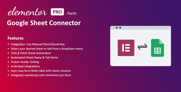Google Sheet Connector For Elementor Forms By hulkplugins | Nullsto ...