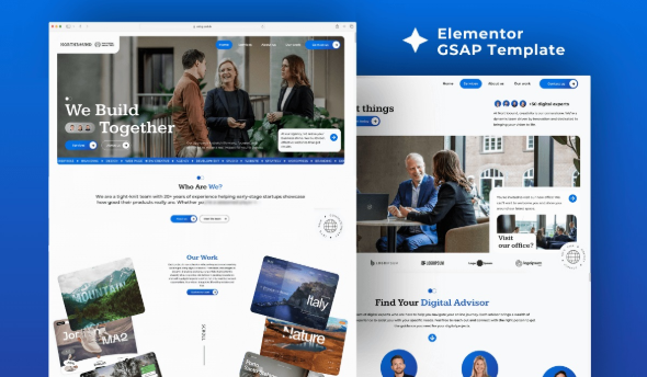 Northbound Agency - GSAP Elementor Pro Template | Nullsto Forums: Best ...