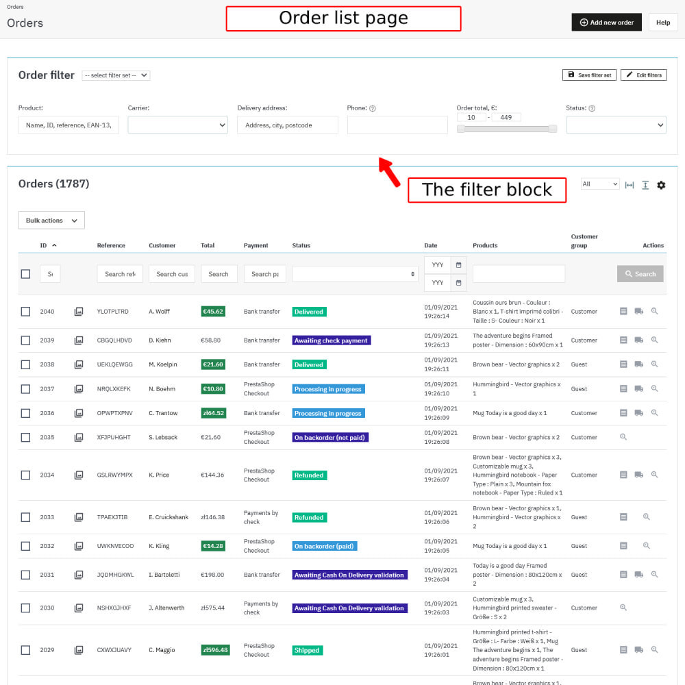Better Order Filter | Nullsto Forums: Best Webmaster Forum