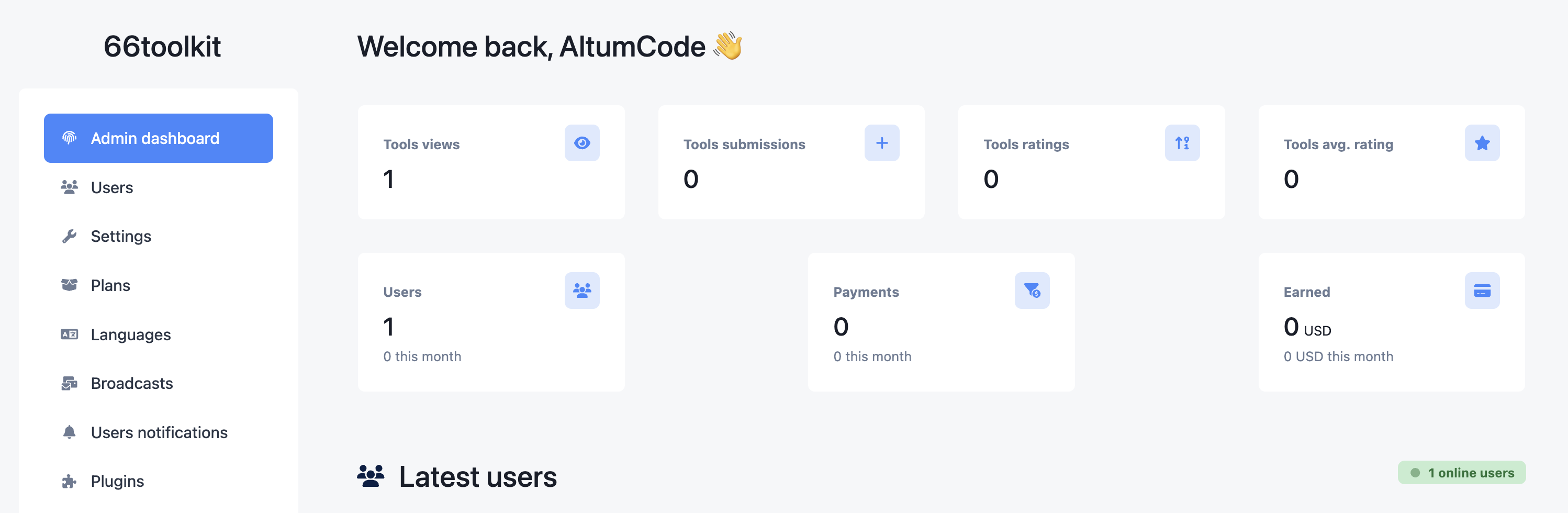 66toolkit - Ultimate Web Tools System (SAAS) - Updates | Nullsto Forums ...