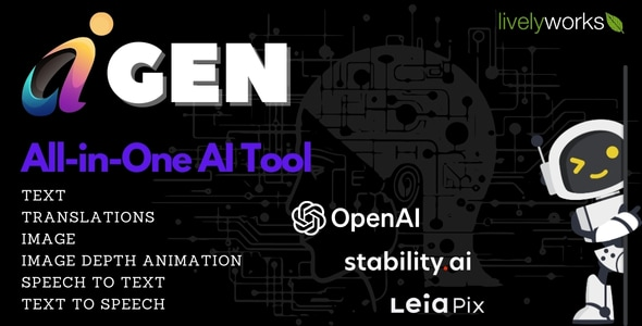 AiGen - All-in-One AI Generation Tool - Artificial Intelligence ...
