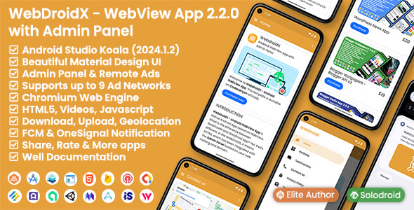 WebDroidX - Android WebView App with Admin Panel | Nullsto Forums: Best ...