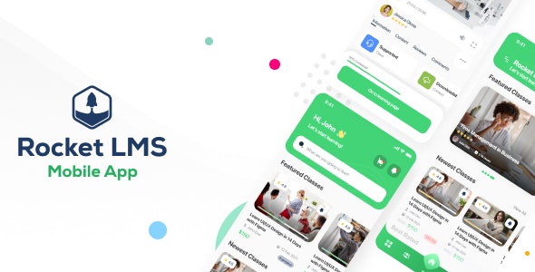 Rocket LMS Flutter Mobile App - Learning Management System for Android ...