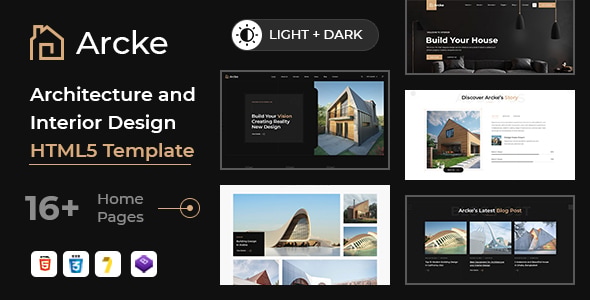 Arcke - Architecture & Interior Design HTML5 Template | Nullsto Forums ...