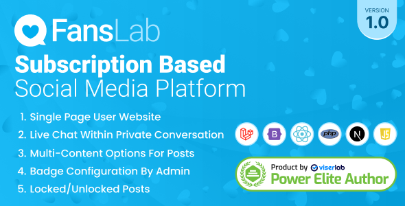 FansLab - Subscription Based Social Media Platform | Nullsto Forums ...