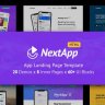 NextApp - App Landing Page - Elementor Template Kit