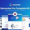 Saascom - Digital Marketing & SEO Agency - Elementor Template Kit