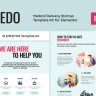 MEDO - Medical Delivery Startup - Elementor Template Kit