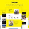 Tozee - Construction - Elementor Template Kit