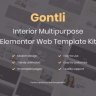 Gontli - Interior Multipurpose - Elementor Template Kit