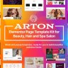 Arton - Beauty & Spa Salon - Elementor Template Kit