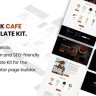 Black Cafe - Restaurant & Cafe - Elementor Template Kit