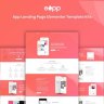 eApp - Landing Page - Elementor Template Kit