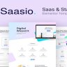 Saasio - Saas & Startup - Elementor Template Kit