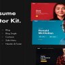 Thomas - CV Portfolio -  Elementor Template Kit
