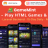 GameMint - Play & Earn HTML Games with Flutter and Laravel Backend