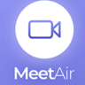 MeetAir - iOS and Android Video Conference App for Live Class, Meeting, Webinar, Online Training