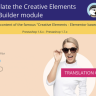 Translate Page Builder - Creative Elements