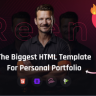 Reeni - Personal Portfolio Resume Template