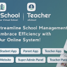 eSchool - School Management System with Student | Parents | Teacher Flutter App | Laravel Admin